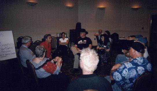 Bob Feldman leading a workshop photo